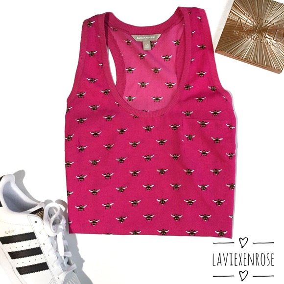 🐝 BR Bee Print Tank Top - Picture 1 of 8